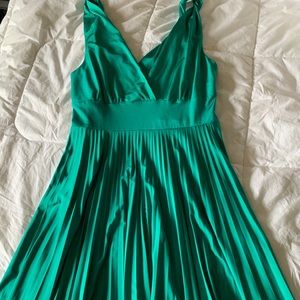 Turquoise semi-formal dress